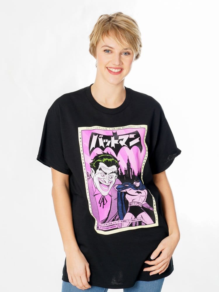 Batman T-Shirt Joker Anime Poster Size XXL