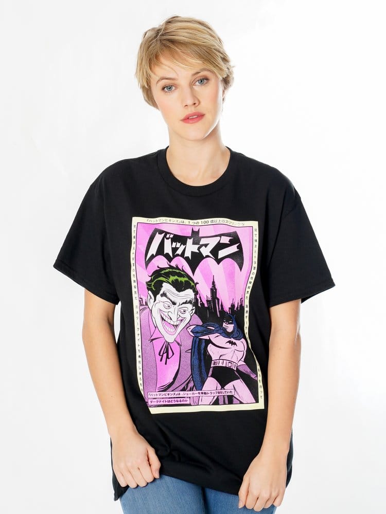 Batman T-Shirt Joker Anime Poster Size XXL