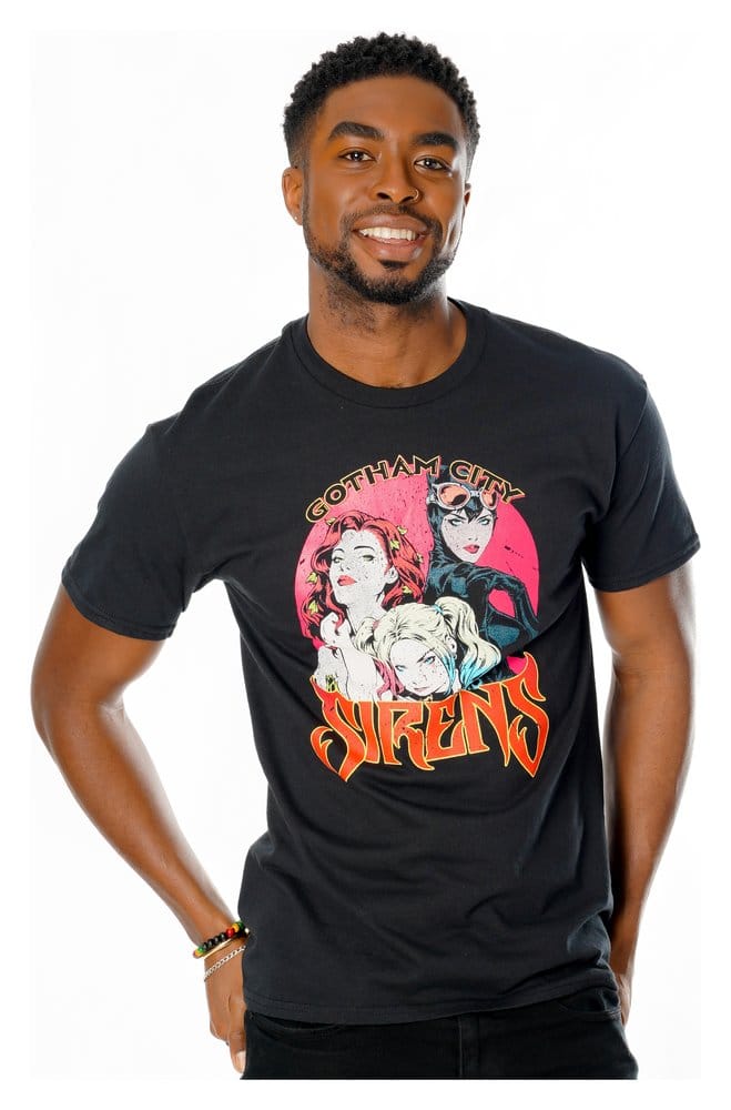 Gotham City Sirens T-Shirt Vintage Poster Size S