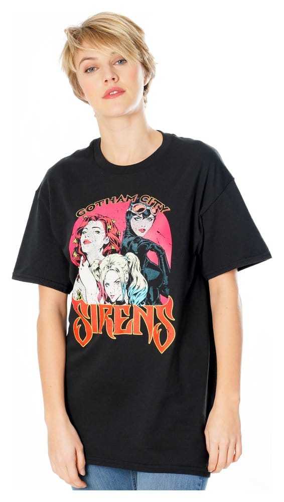 Gotham City Sirens T-Shirt Vintage Poster Size S