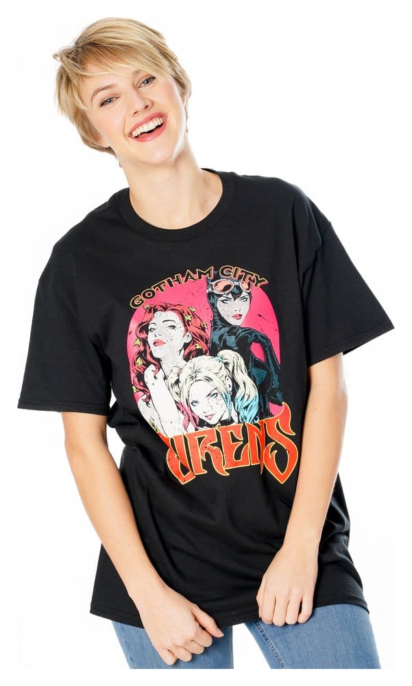Gotham City Sirens T-Shirt Vintage Poster Size S