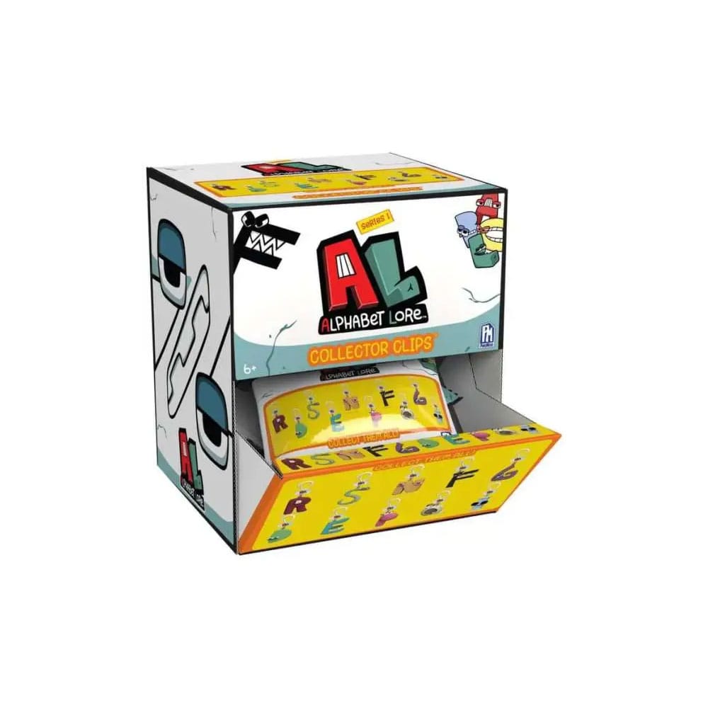 Alpabet Lore Blind Bag Keyrings Series 1 Display (24)