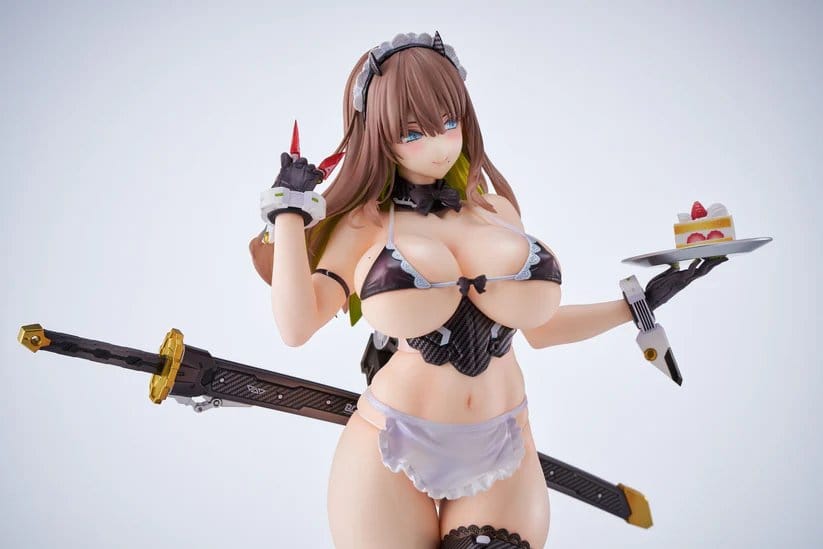 Meido-Busou PVC Figure 1/6 Blade Strawberry on the Shortcake Ver. 28 cm