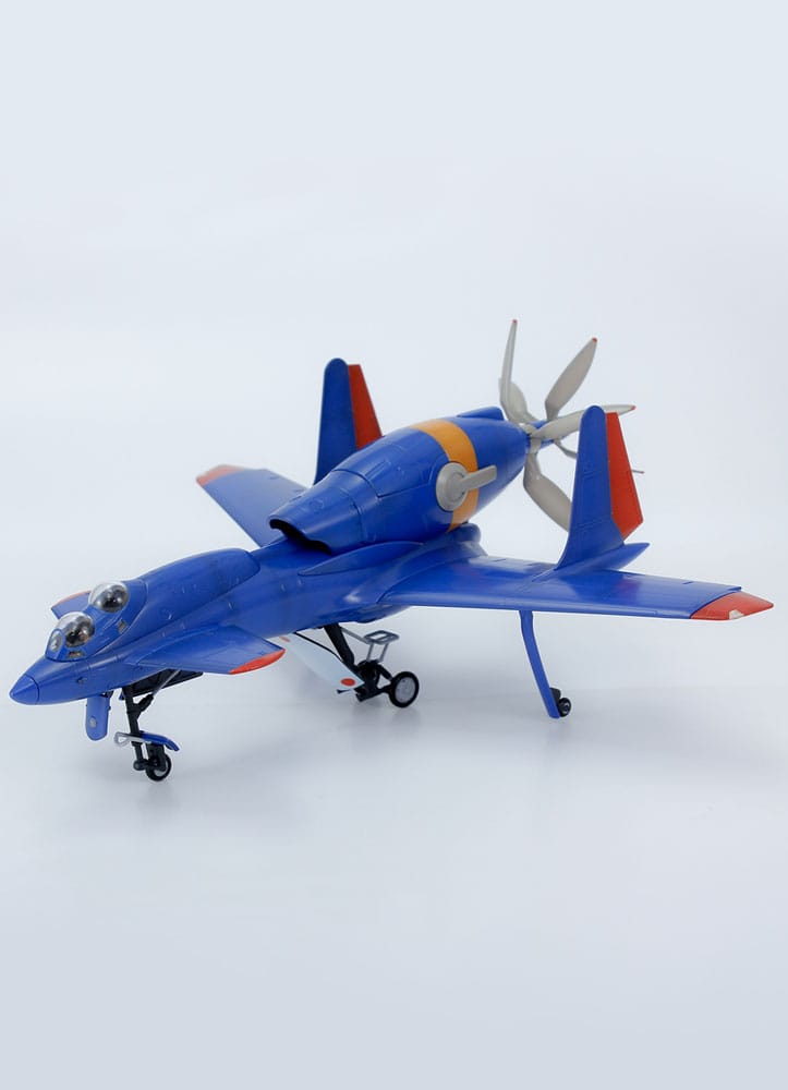 Royal Space Force: The Wings of Honnêamis Plastic Model Kit 1/72 Honneamise Kingdom Air Force Fighter Schira-DOW 3rd (Two-seater) 21 cm