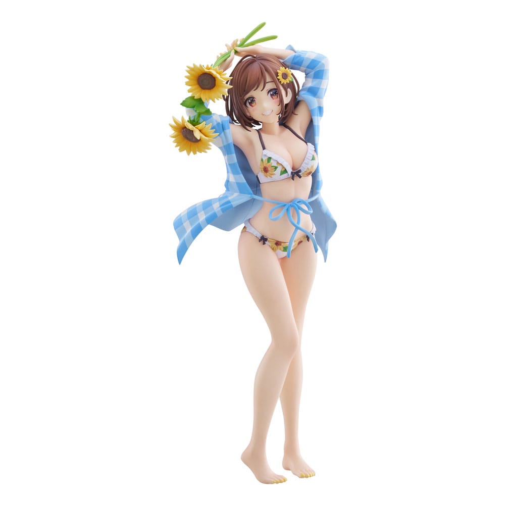 Original Character PVC Statue 1/7 Sunflower Girl Illustration by EnMorikura 24 cm