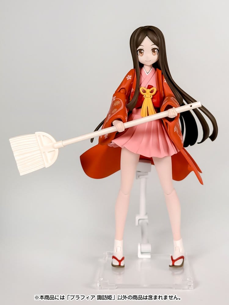 Suwahime Plafia Plastic Model Kit Suwahime (Mini Figure Set) 14 cm