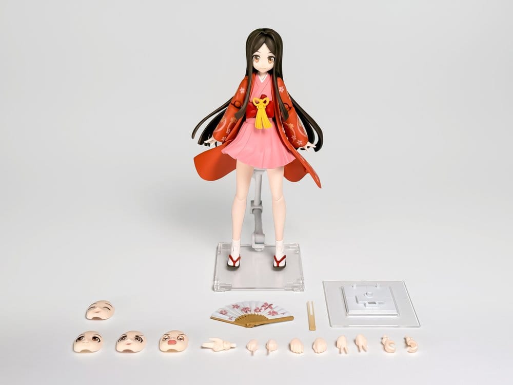 Suwahime Plafia Plastic Model Kit Suwahime (Mini Figure Set) 14 cm