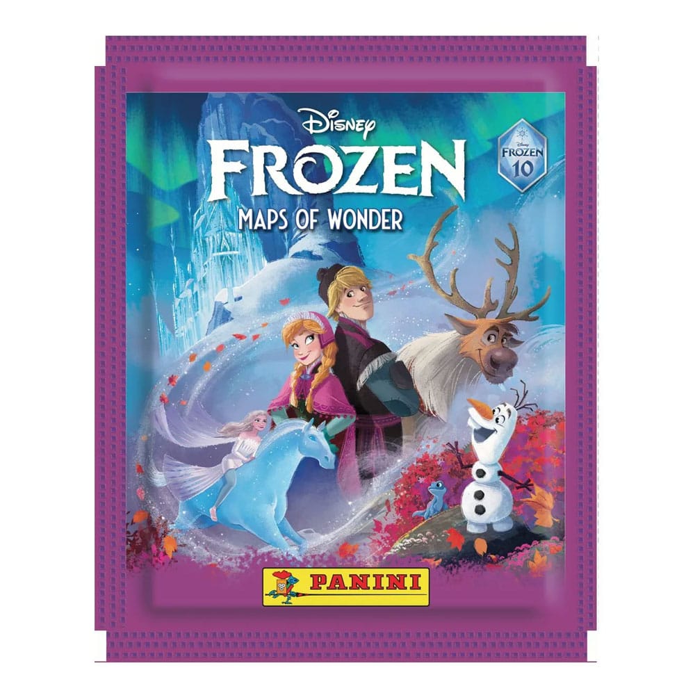 Frozen - Maps of Wonder Sticker Collection Display (24) *German Version*
