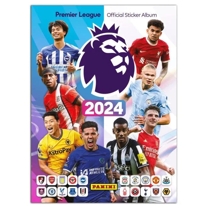 Premier League Official Sticker Collection 2024 Album *English Version* - Damaged packaging