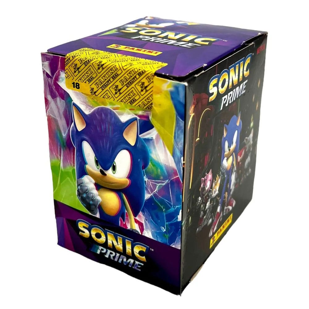 Sonic Prime Sticker Collection Display (36) - Damaged packaging