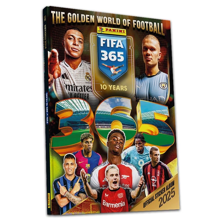 FIFA 365 Sticker Collection 2025 Hardcover Album *German Version*