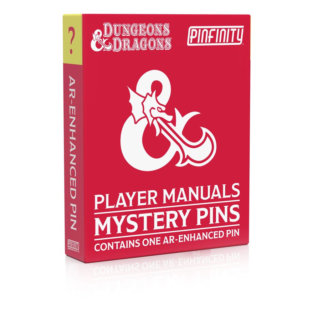 Dungeons & Dragons Pins Blind Box Mystery Mystery Player Manuel Pins Assortment (10)