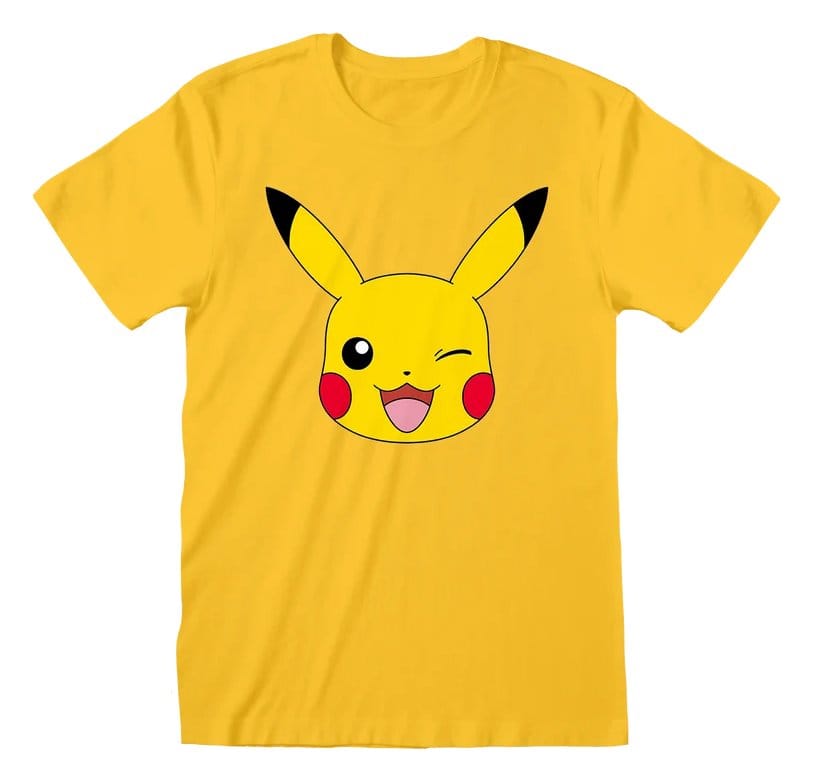Pokémon T-Shirt Pikachu Sunflower Front Size M