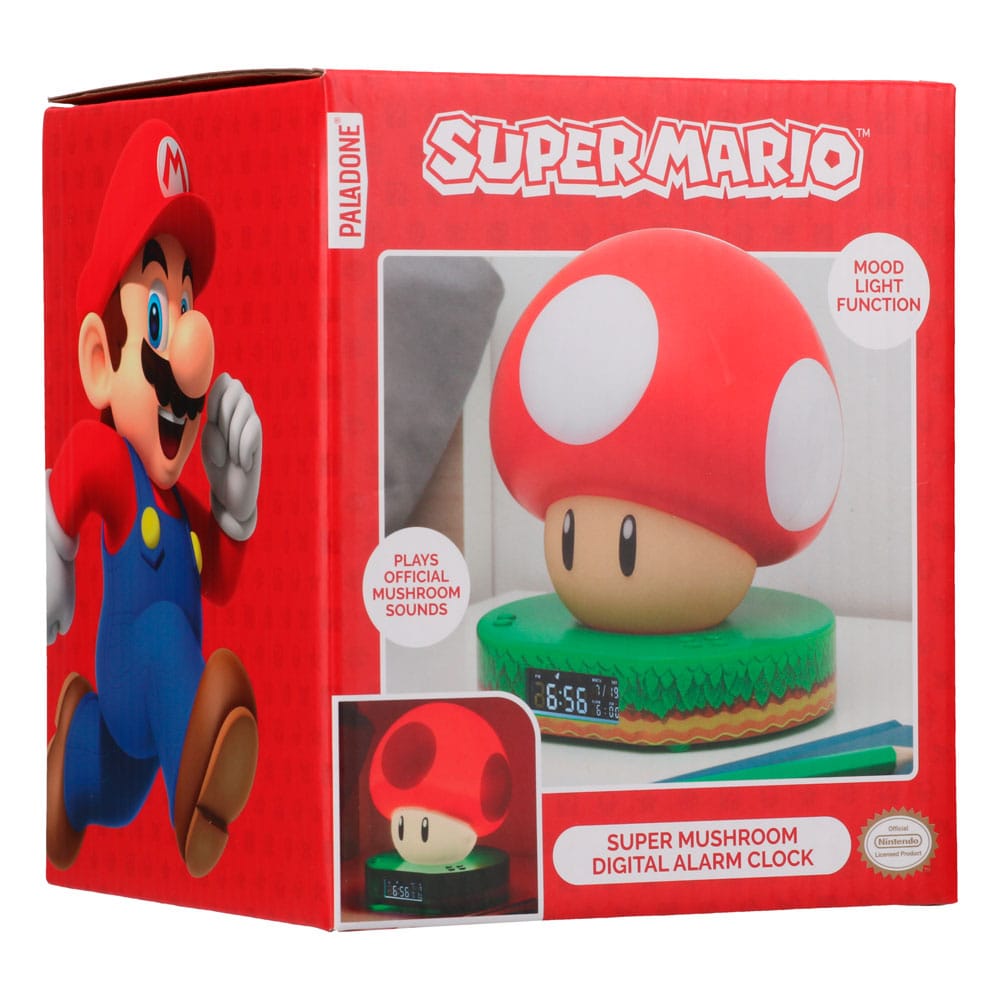 Super Mario Alarm Clock Super Mushroom