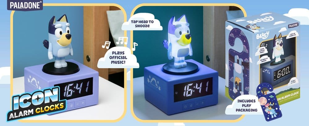 Bluey Icon Alarm Clock
