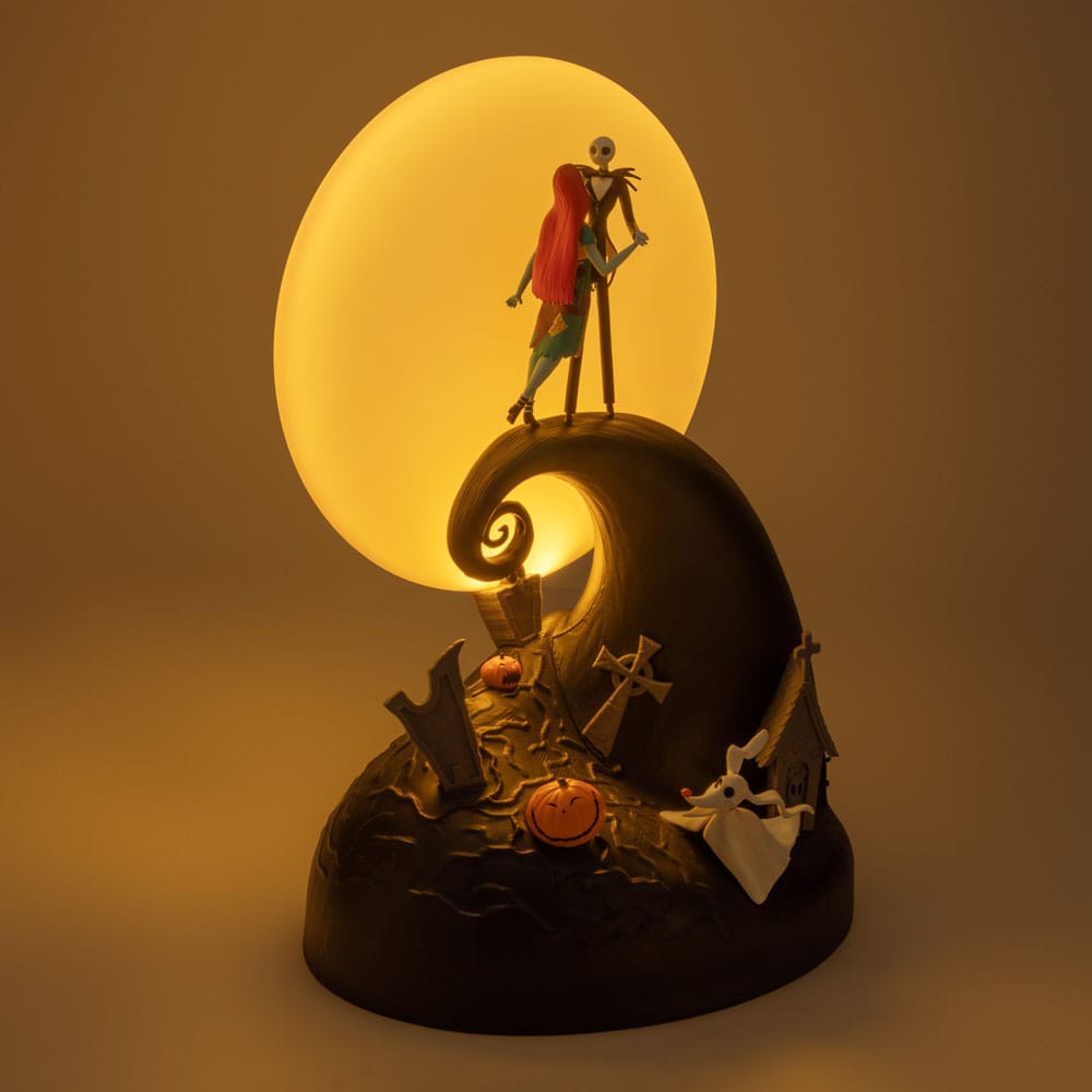 Nightmare Before Christmas Diorama Light Jack & Sally