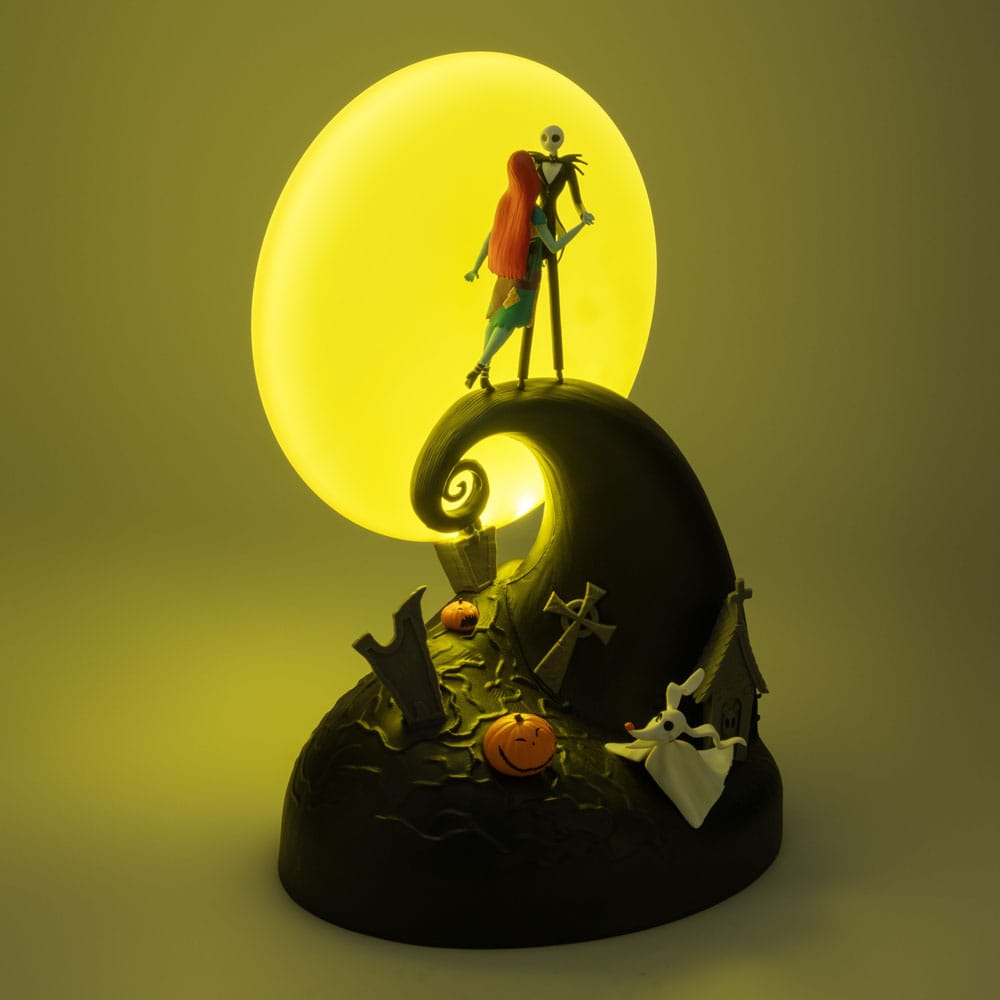 Nightmare Before Christmas Diorama Light Jack & Sally
