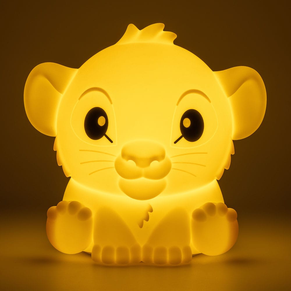 Disney Squishy Glo Silicone Light The Lion King Simba 15 cm