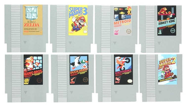 Nintendo: NES Cartridge Coasters