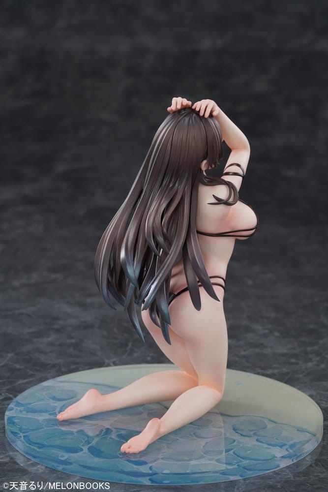 Original Character PVC Figure 1/6 Ruri Amane Illustration - Swimsuit Sugata no Mimi-san 17 cm