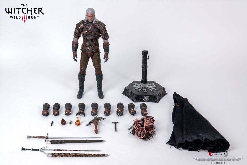 The Witcher 3: Wild Hunt Action Figure 1/6 Geralt of Rivia 30 cm