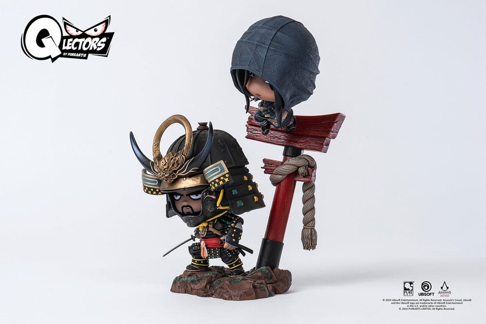 Assassin´s Creed Shadows Qlectors PVC Statue Naoe & Yasuke 15 cm