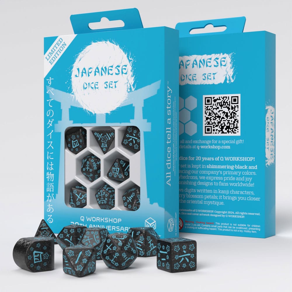 Q-Workshop 20th Anniversary Dice Set Japanese Limited Edition (7)
