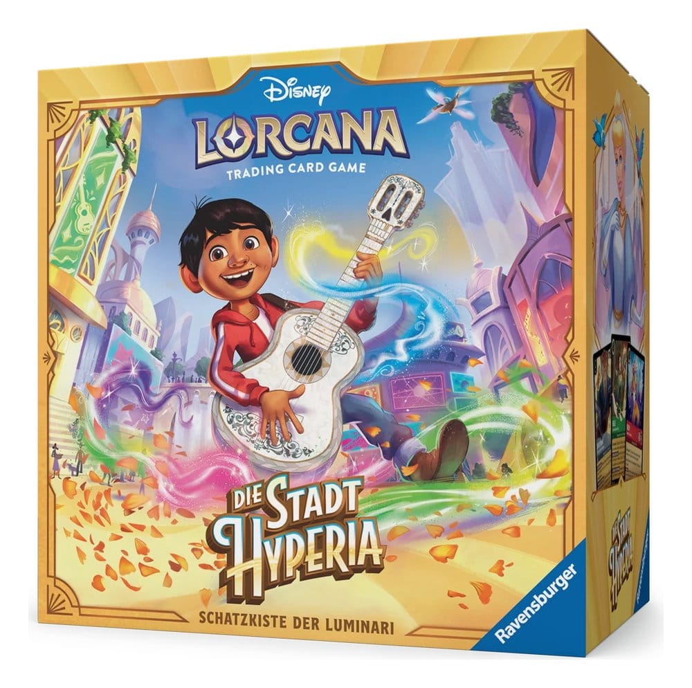 Disney Lorcana TCG Die Stadt Hyperia Illumineer's Trove *German Version*