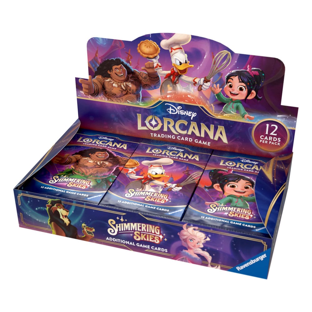 Disney Lorcana TCG Shimmering Skies Booster Display (24) *English Edition*