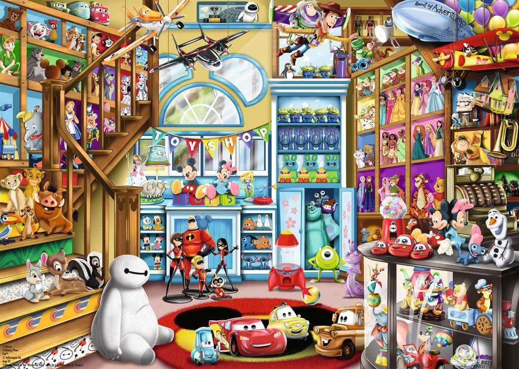 Disney Jigsaw Puzzle Disney Pixar Toy Store (1000 pieces)