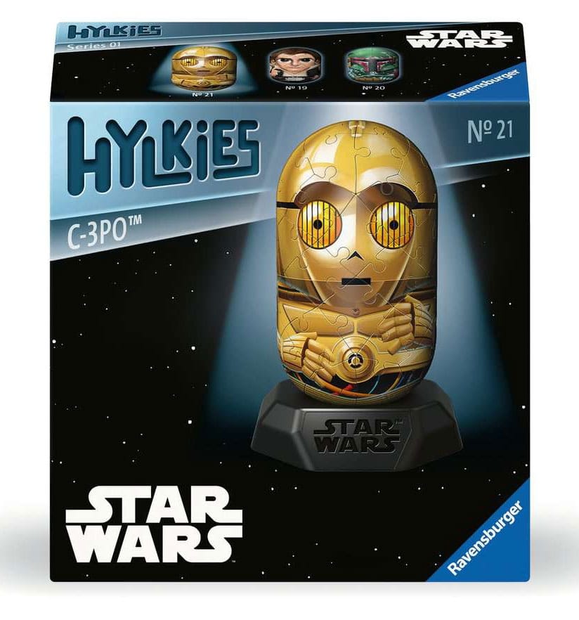 Star Wars Hylkies 3D Puzzle C-3PO (55 pieces)