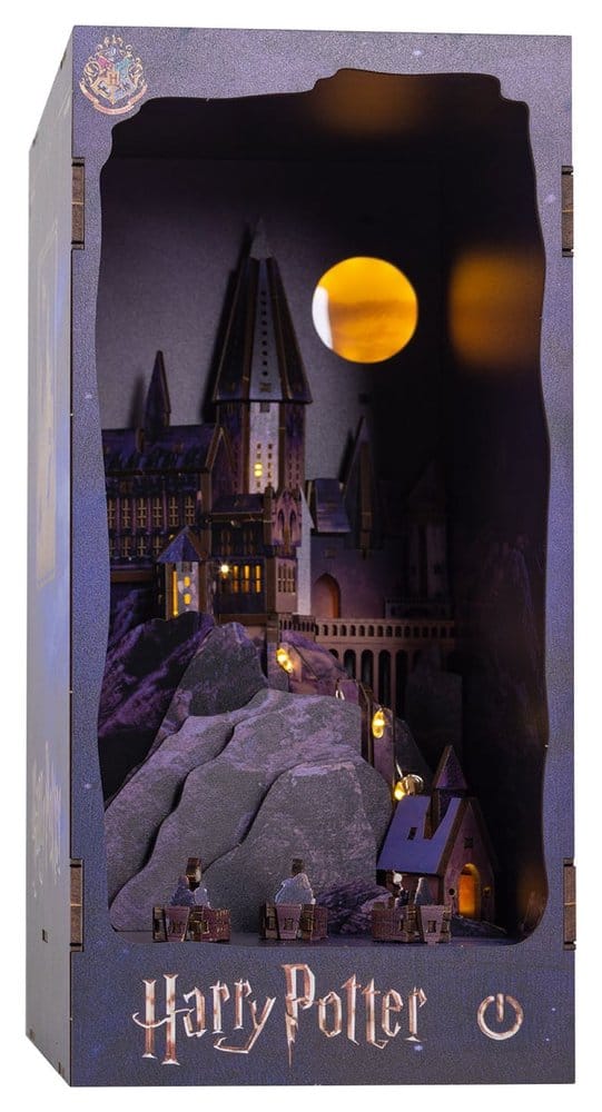 Harry Potter Tiny Adventures Book Nook Mini Diorama Hogwarts Castle 18 cm