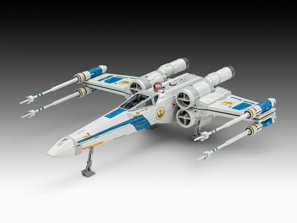 Star Wars The Mandalorian and Grogu Revell Model Kit 1/57 New Republic X-Wing Fighter 22 cm