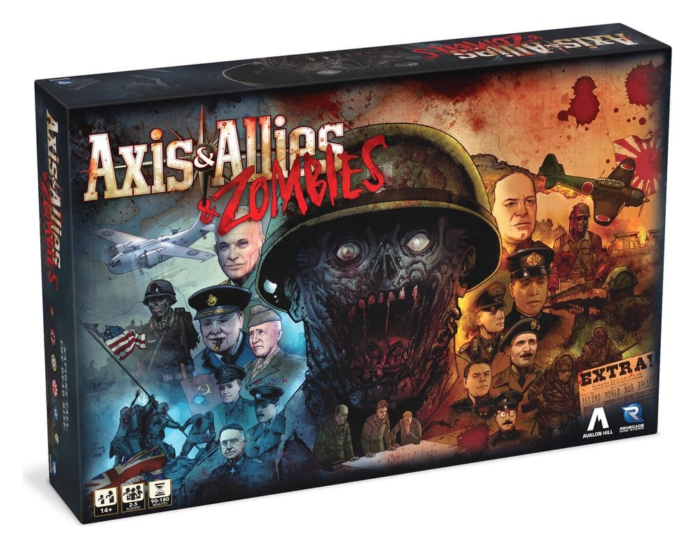 Avalon Hill board game Axis & Allies & Zombies *English Version*