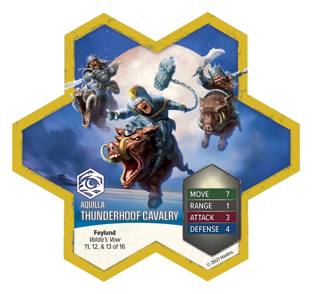 Heroscape Army Expansion Thunderhoof Calvary Standard Edition *English Version*
