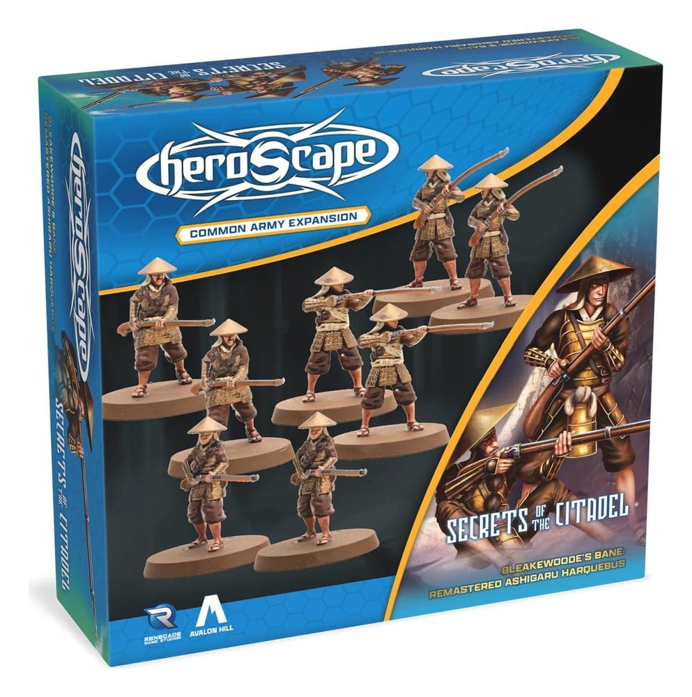 Heroscape Army Expansion Ashigaru Harquebus Remastered – Standard Edition *English Version*