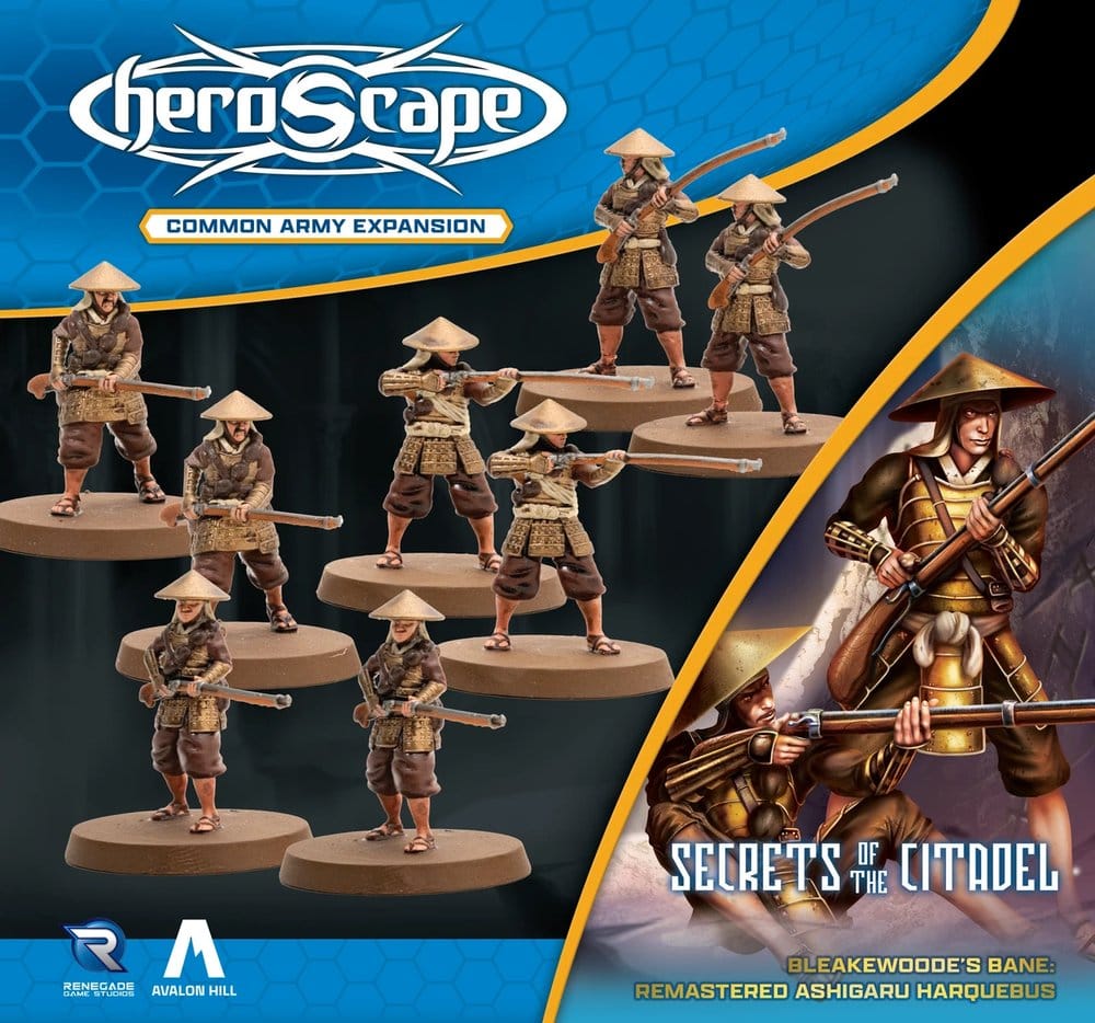 Heroscape Army Expansion Ashigaru Harquebus Remastered – Standard Edition *English Version*