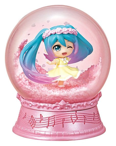 Hatsune Miku Mini Snowglobes Scenery Domes Display (4)