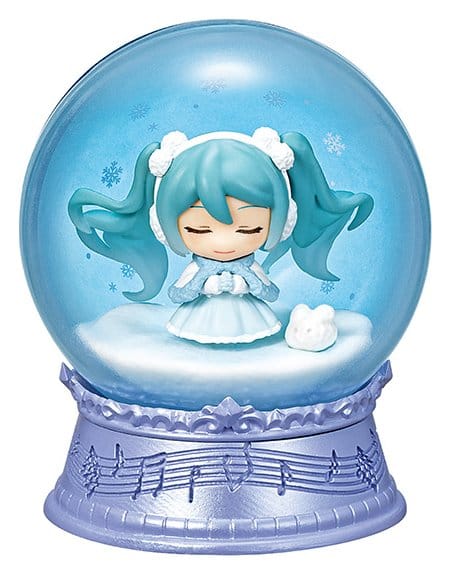 Hatsune Miku Mini Snowglobes Scenery Domes Display (4)