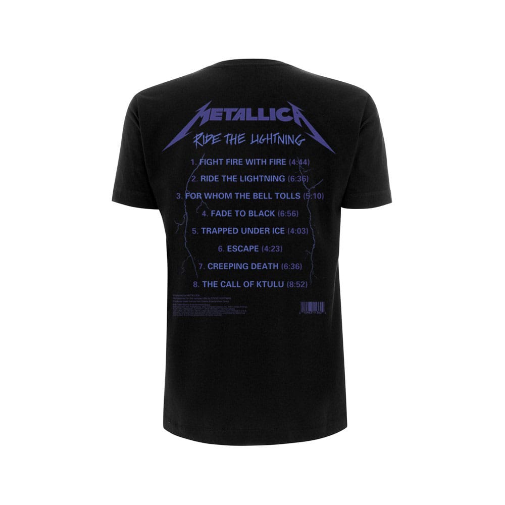 Metallica T-Shirt Ride The Lightning Size L