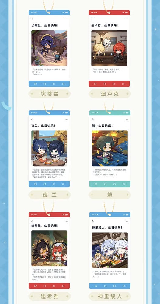Genshin Impact Keychain Blind Box Box B Display (15)