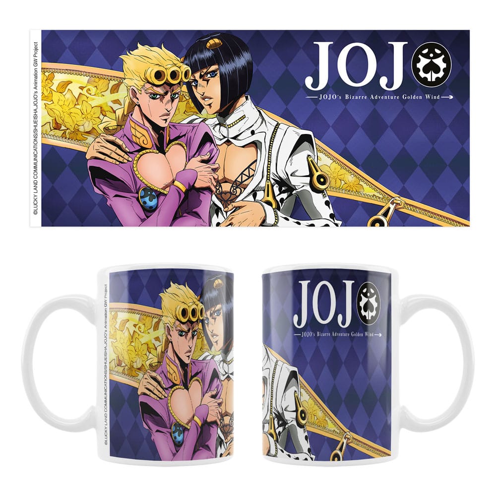 JoJo´s Bizarre Adventure Part 5: Golden Wind Ceramic Mug Giorno & Bruno