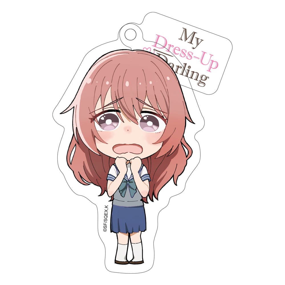 My Dress-Up Darling Acrylic Keychain Shinju Chibi Style 8 cm