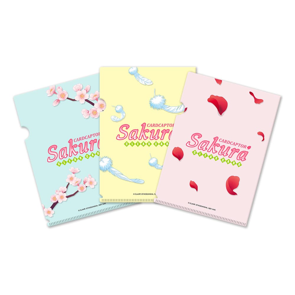 Cardcaptor Sakura Clear Card Clearfile 3-Set