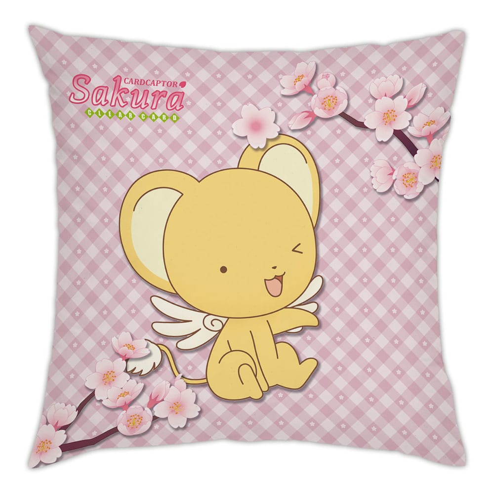 Cardcaptor Sakura Clear Card Pillow Sakura & Kero-chan 35 x 35 cm