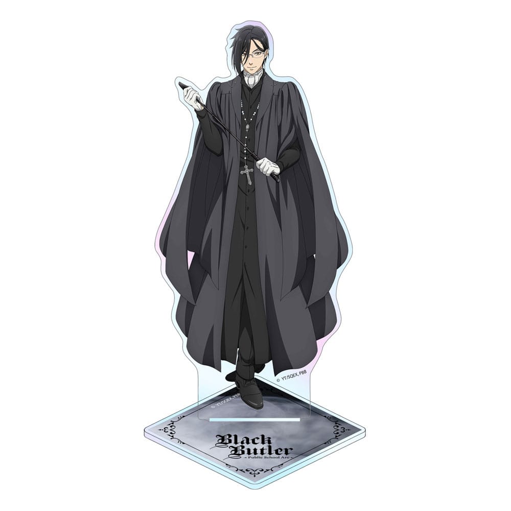 Black Butler Acrylic Stand Sebastian Holographic 14 cm