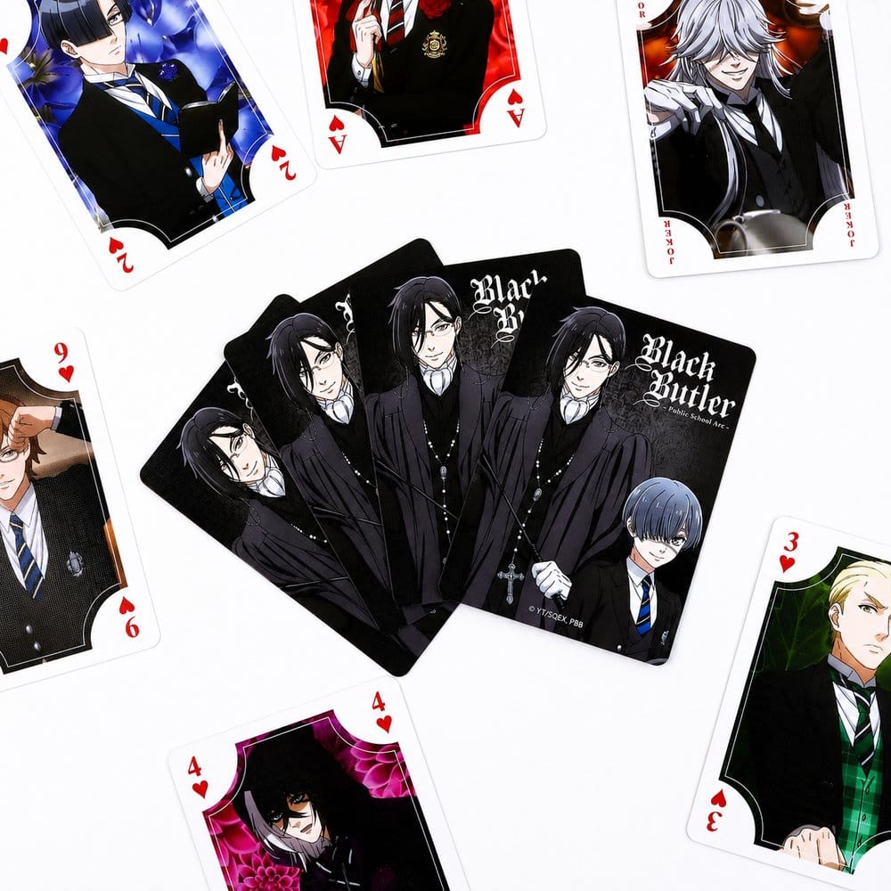 Black Butler Playing Cards Public School