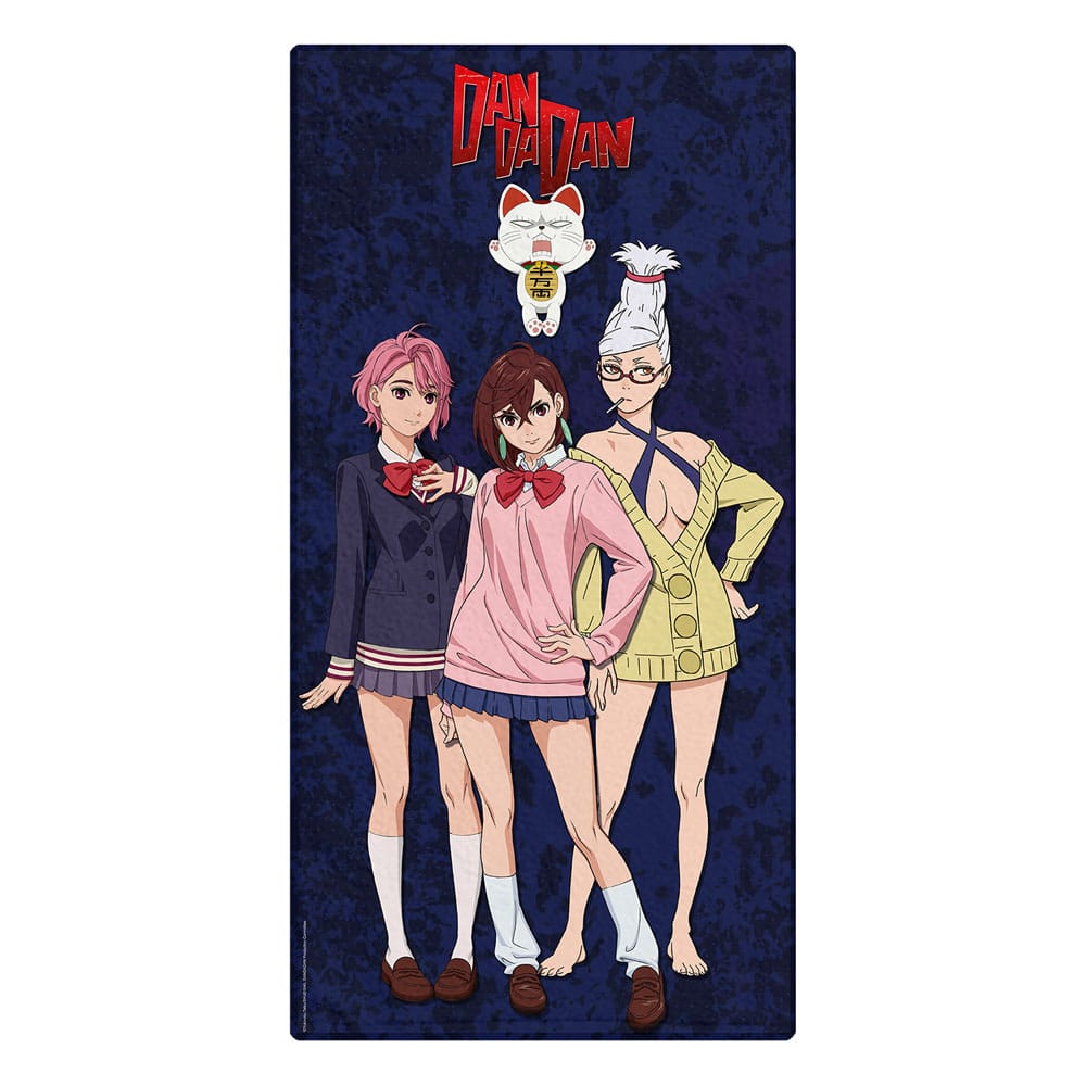 Dandadan Towel Momo, Aira, Seiko 150 x 75 cm