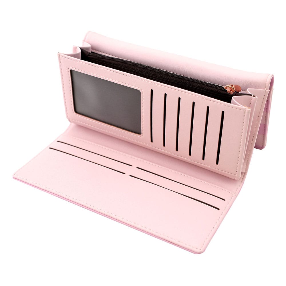 Sanrio Pink Black Party Series Coin Purse Kuromi & My Melody