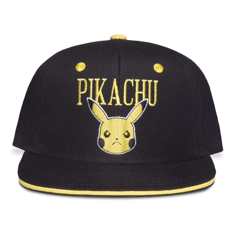 Pokémon Snapback Cap Angry Pikachu